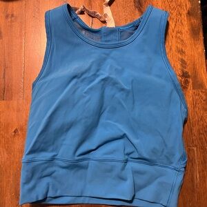 Lululemon Mesh Back Cropped Tank